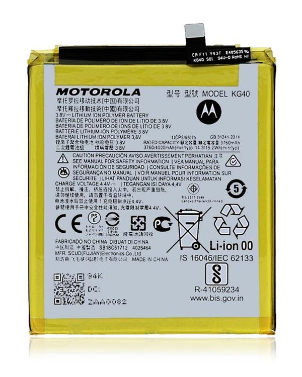 Batería de reemplazo original para Motorola Moto G8 Play y Moto G Fast en Guatemala.