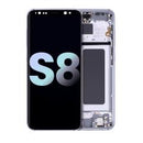 Pantalla OLED con marco para Samsung Galaxy S8 (Service Pack) (Orchid Gray)