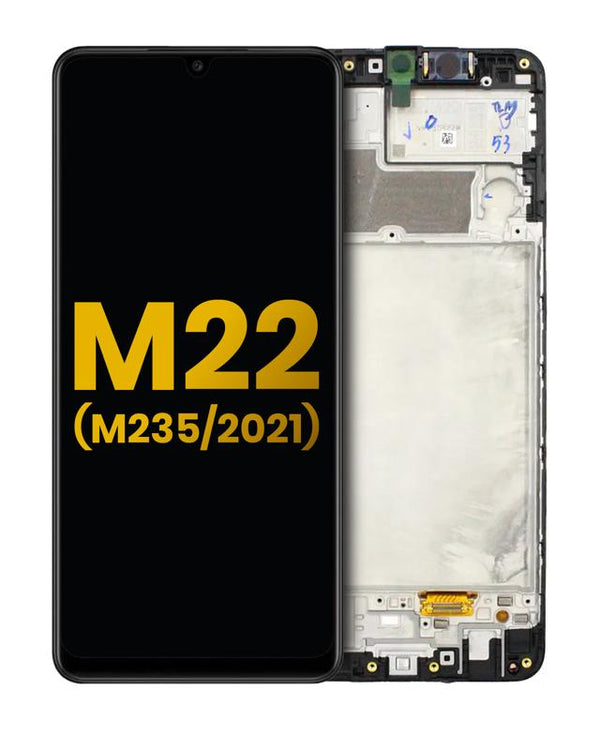 Pantalla LCD con marco para Samsung Galaxy M22 (M235 / 2021) original