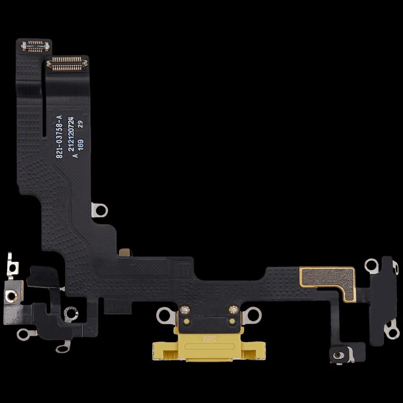 Puerto de carga para iPhone 14 OEM usado (Amarillo)