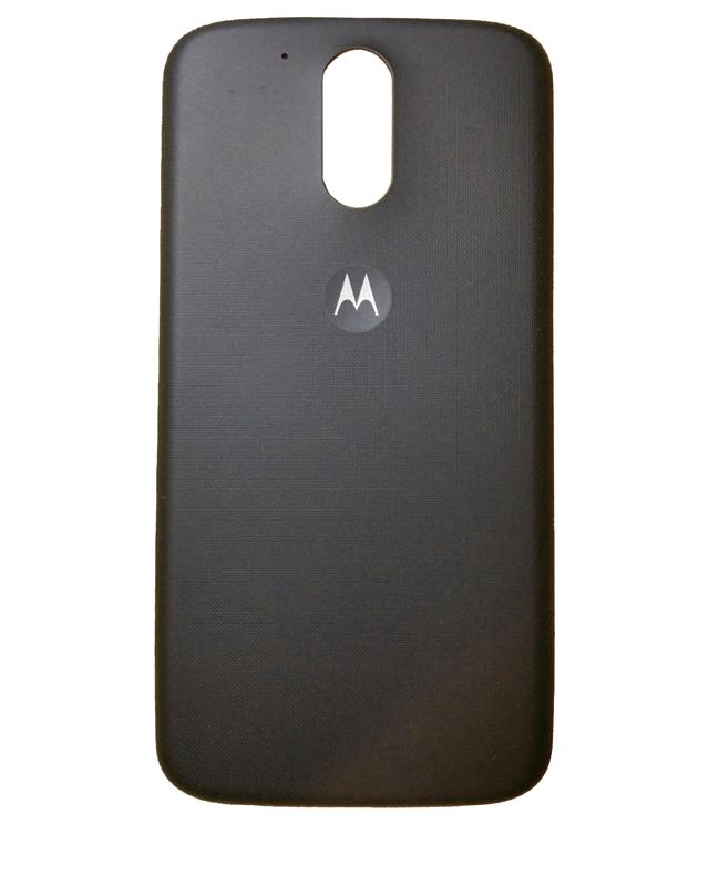 Tapa trasera para Motorola Moto G4 (XT1625 / 2016) original (Negra)