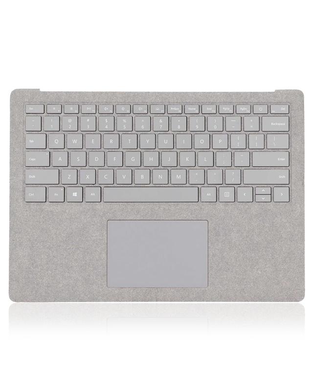 Cubierta superior con teclado para Microsoft Surface Laptop 1 / Laptop 2 13.5" (1769) (Gris)