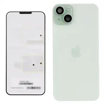 Encuentra la tapa trasera original para iPhone 15 Plus en Guatemala, disponibilidad en backorder y garantía incluida.