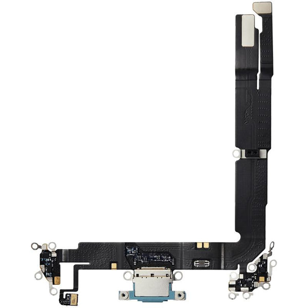 Reparación premium de puerto de carga flex para iPhone 16 Plus en Guatemala.