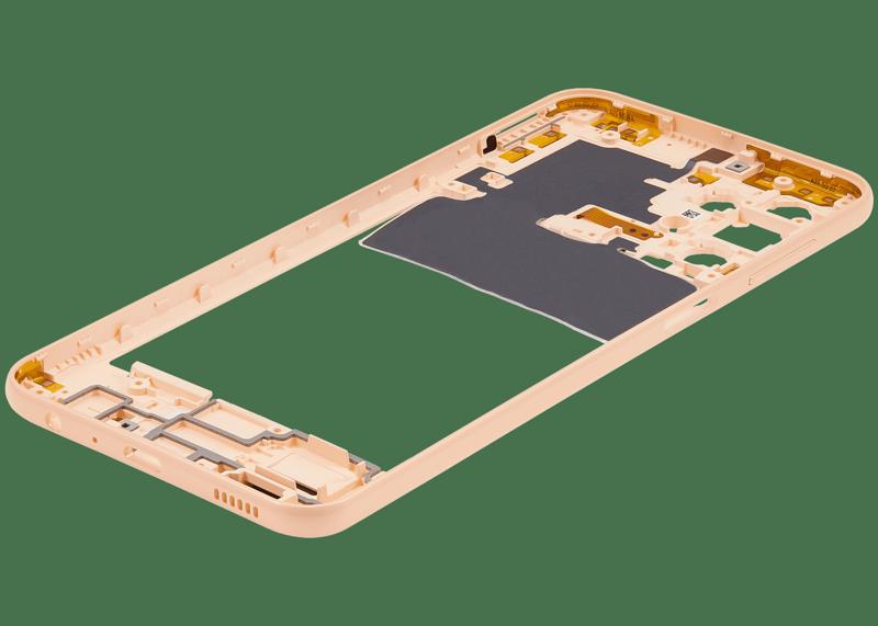 Reparación y reemplazo de carcasa central compatible para Samsung Galaxy A23 5G en Guatemala.