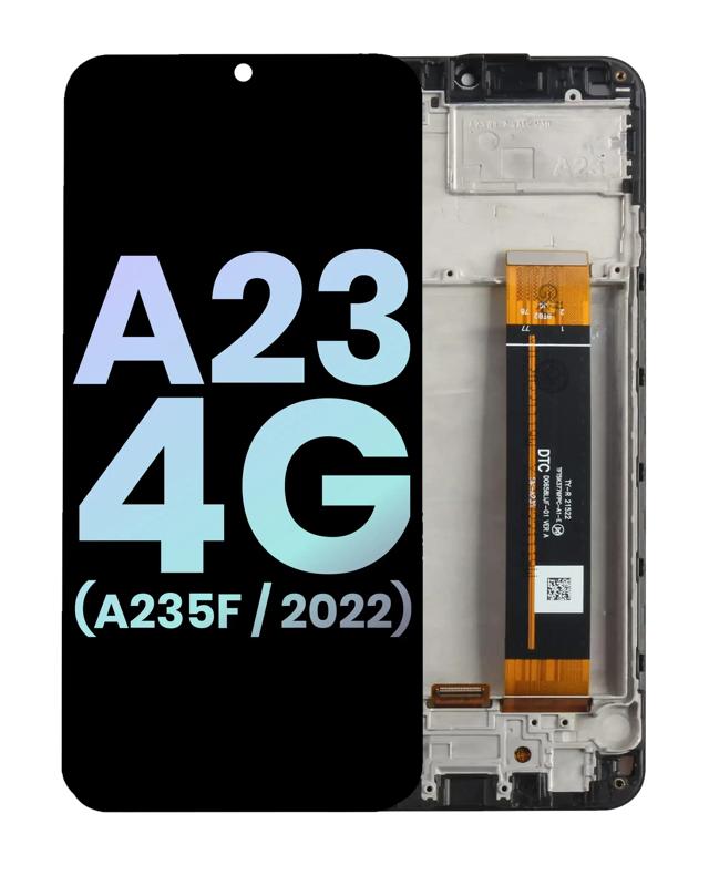 Reparación de pantalla Samsung Galaxy A23 4G A235F 2022 en Guatemala, servicio de garantía y backorder disponible.