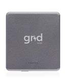 Compra la batería inalámbrica Grid Surge 5000mAh en Guatemala, perfecta para tu MagSafe, con conexión USB-C y carga rápida de 18W.