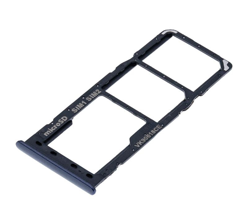 Bandeja para doble tarjeta SIM para Samsung Galaxy A10 (A105 / 2019) (Negro)