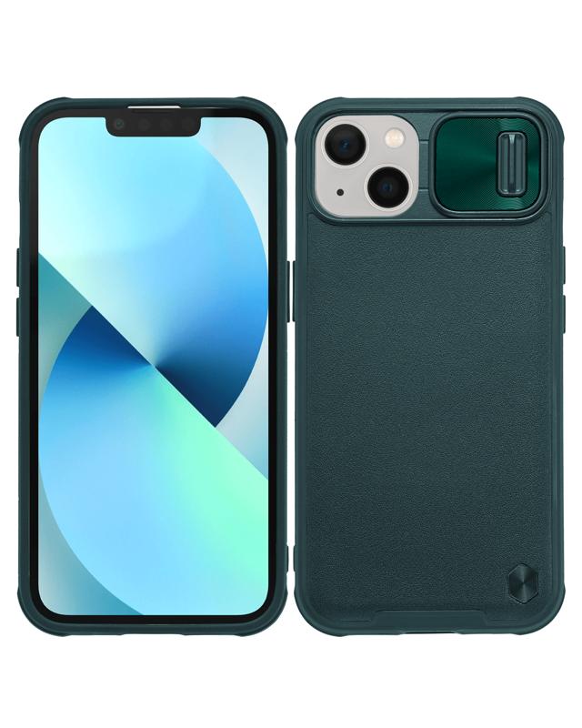 Protege tu iPhone 13 con el estuche resistente Armadillo Slate en color verde, disponible en Guatemala.