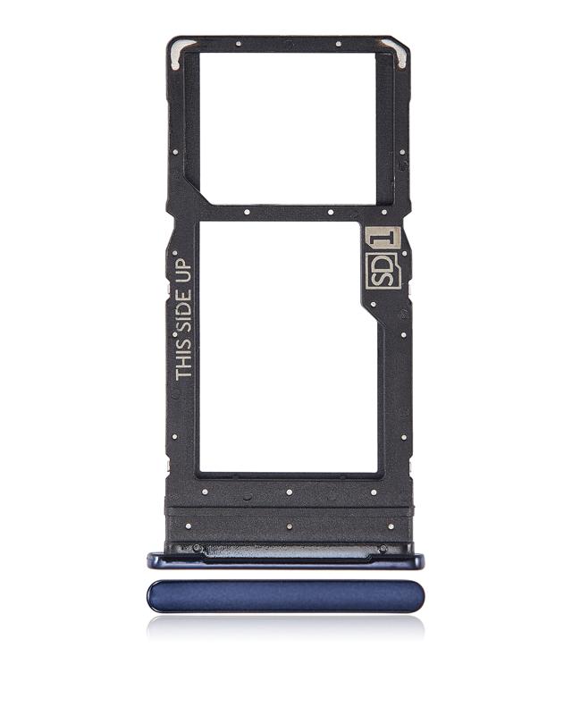 Bandeja para tarjeta SIM para Motorola One 5G (XT2113 / 2020) (Azul Oxford)