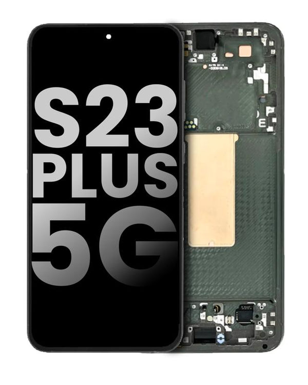 Reemplazo de pantalla con marco para Samsung Galaxy S23 Plus 5G en Guatemala, disponible en componentes usados a mayorista.