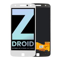 Pantalla LCD para Motorola Moto Z Droid (XT1650-01 / XT1650-03 / 2016) (OEM Original) (Blanco)