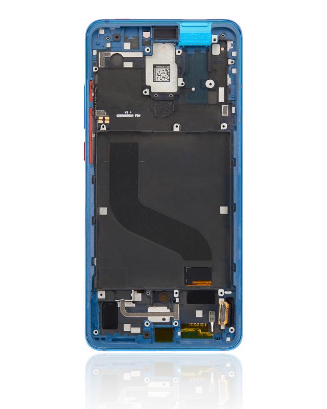 Pantalla OLED con marco para Xiaomi Mi 9T / 9T Pro / K20 / K20 Pro en Guatemala, disponible en color Glacier Blue para reparaciones rápidas en talleres mayoristas.