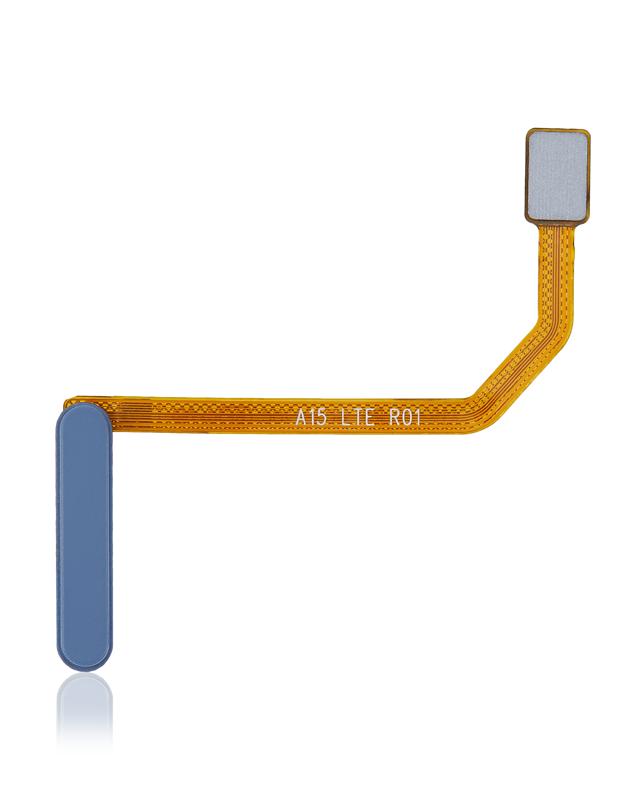 Lector de huellas con cable flex para Samsung Galaxy A15 (A155 / 2023) (Azul Optimista)