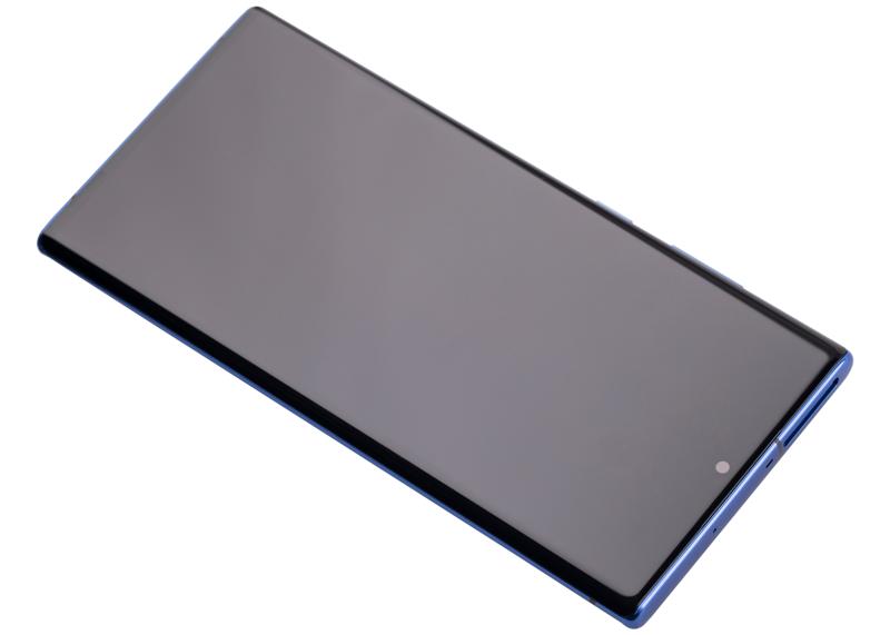 Pantalla OLED con marco para Samsung Galaxy Note 10 Plus / 5G (Azul)