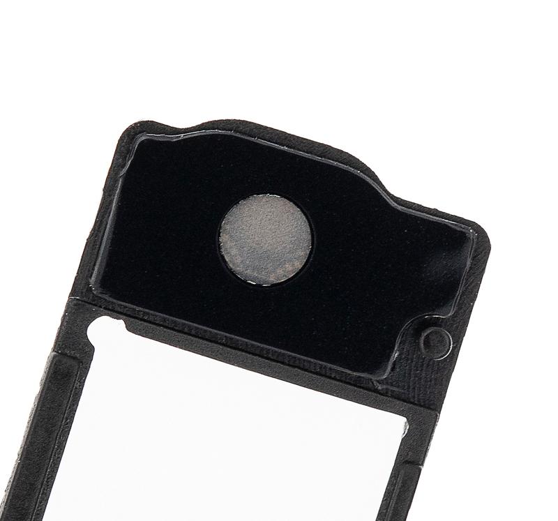 Soporte de flex de encendido y flash con malla de microfono para iPhone XR (Negro) (Paquete de 10)