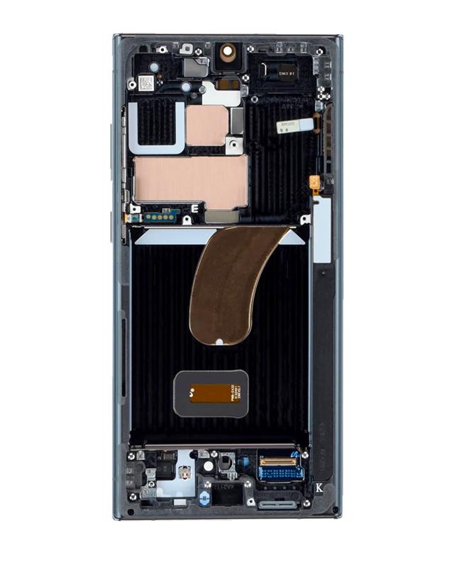 Pantalla OLED para Samsung Galaxy S23 Ultra 5G con marco (Grafite)