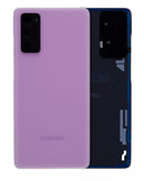 Tapa trasera con lente de camara para Samsung Galaxy S20 FE (Original) (Cloud Lavender)