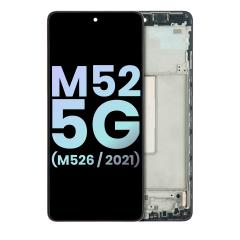 Reparación de pantalla OLED con marco para Samsung Galaxy M52 5G en Guatemala.