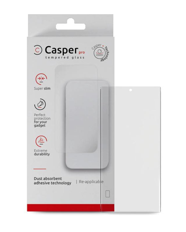 Protector de pantalla de vidrio templado Casper Pro para Google Pixel 6A disponible en Guatemala.