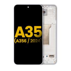 Encuentra la Pantalla OLED reacondicionada para Samsung Galaxy A35 5G en Guatemala, en azul hielo, disponible en nuestro taller de reparaciones en Guatemala.