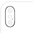 Encuentra el Anillo de bisel de cámara trasera iPhone X (Space Gray) en Guatemala para reparaciones al por mayor.