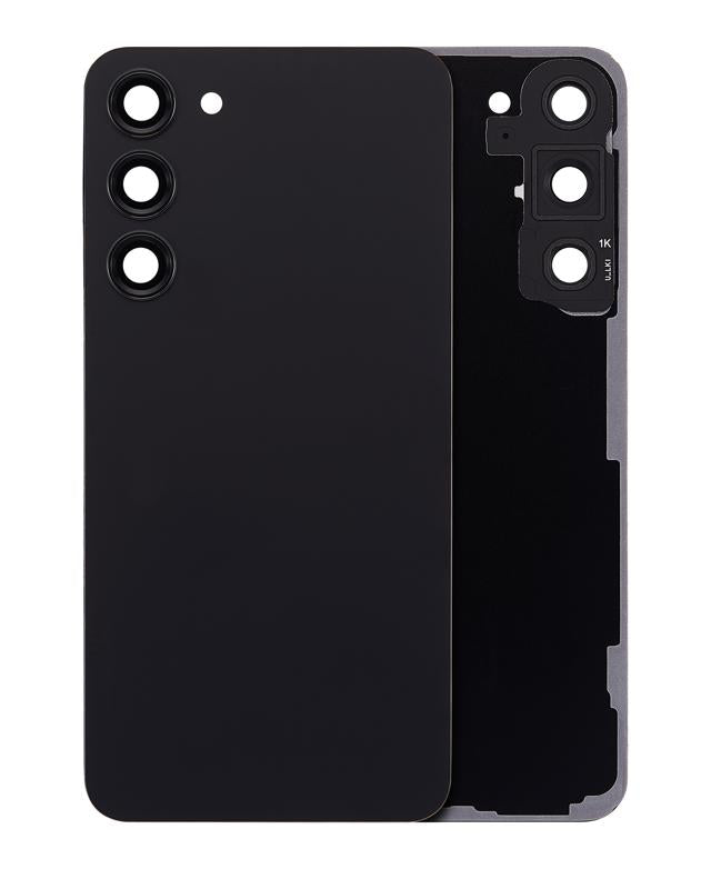 Tapa trasera con lente de camara para Samsung Galaxy S23 Plus (Original) (Phantom Black)