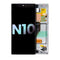 Pantalla OLED con marco para Samsung Galaxy Note 10 (Service Pack) (Blanco Aura)