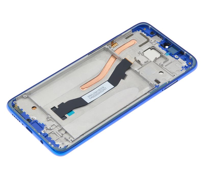 Pantalla LCD con marco para Xiaomi Redmi Note 8 Pro Azul