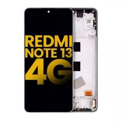 Compra una pantalla OLED reacondicionada con marco en color Azul Hielo para Xiaomi Redmi Note 13 4G en Guatemala.