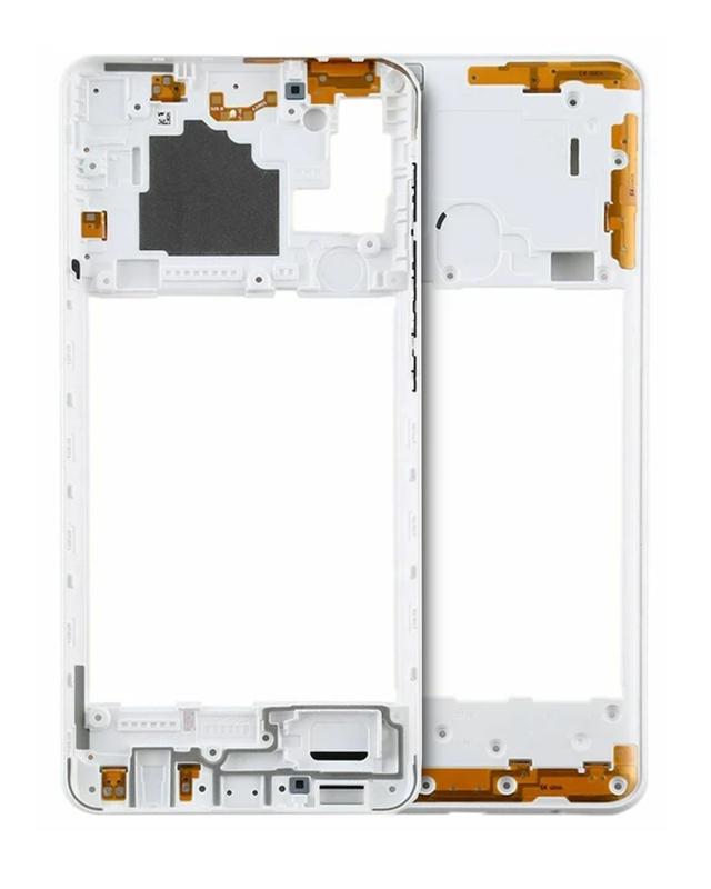 Carcasa intermedia para Samsung Galaxy A21S disponible en Guatemala para reparaciones de teléfonos Samsung.