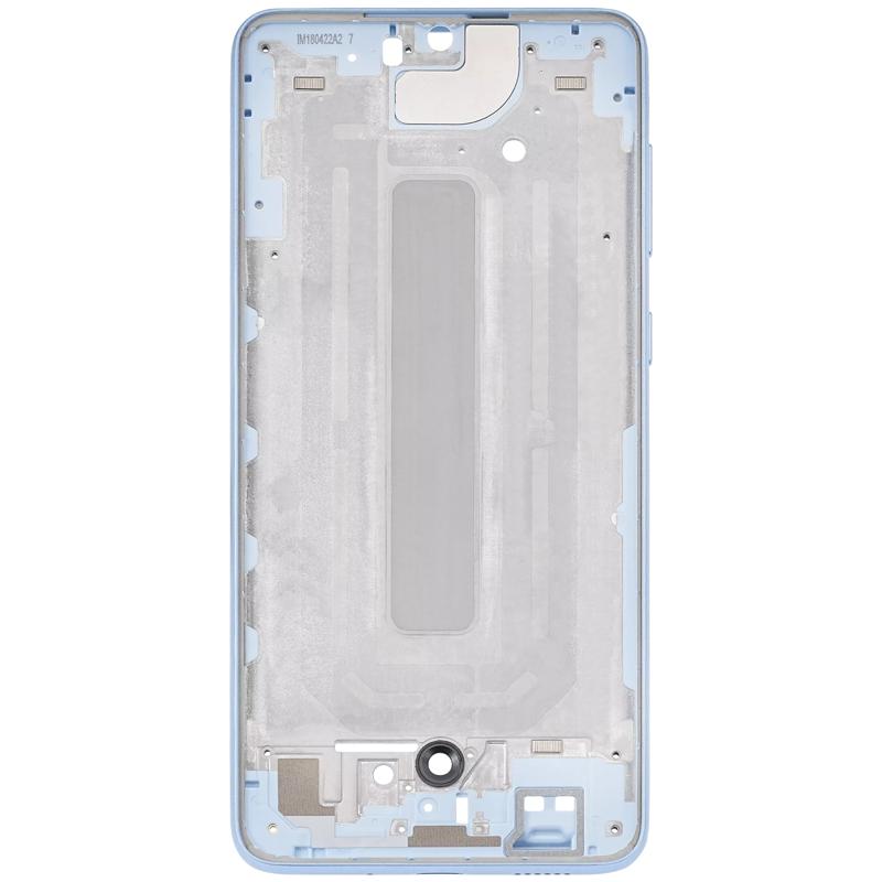 Marco medio compatible en color azul para Samsung Galaxy A33 5G (A336 / 2022) disponible para reparaciones en Guatemala.