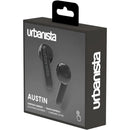 URBANISTA AUSTIN TRUE WIRELESS MOBILE EARBUDS - MIDNIGHT BLACK