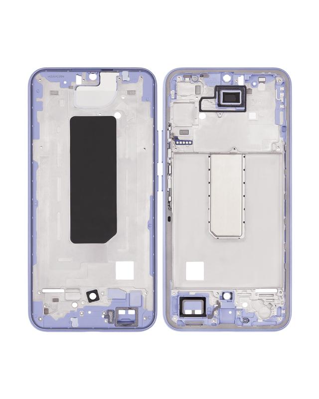 Encuentra la carcasa de marco medio compatible para Samsung Galaxy A34 (A346 / 2023) en Guatemala para realizar reparaciones Samsung con garantía.