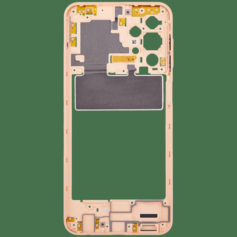 Reparación y reemplazo de carcasa central compatible para Samsung Galaxy A23 5G en Guatemala.