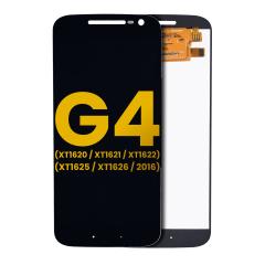 Pantalla LCD para Motorola Moto G4 sin marco disponible en Guatemala para reparaciones y cambios en talleres autorizados.