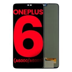 Pantalla OLED sin marco para OnePlus 6, disponible en Guatemala para reparaciones en talleres autorizados.