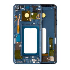 Marco medio de carcasa para Samsung Galaxy S9 Plus en Guatemala, elige el color azul coral para tu reparación.