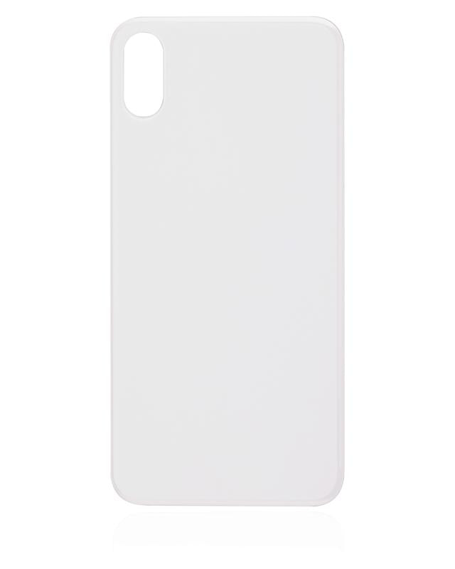 Tapa trasera para iPhone XS con adhesivo 3M (Plata)