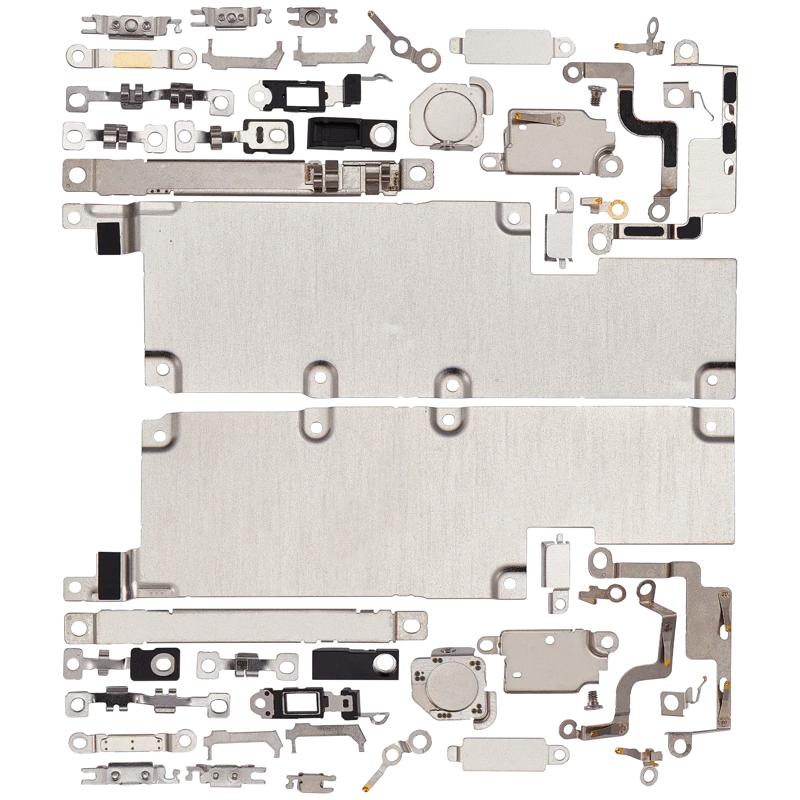 Encuentra el soporte metálico pequeño completo para iPhone 15 Pro en Guatemala en talleres de reparación de iPhone y mayoristas de componentes de Apple.