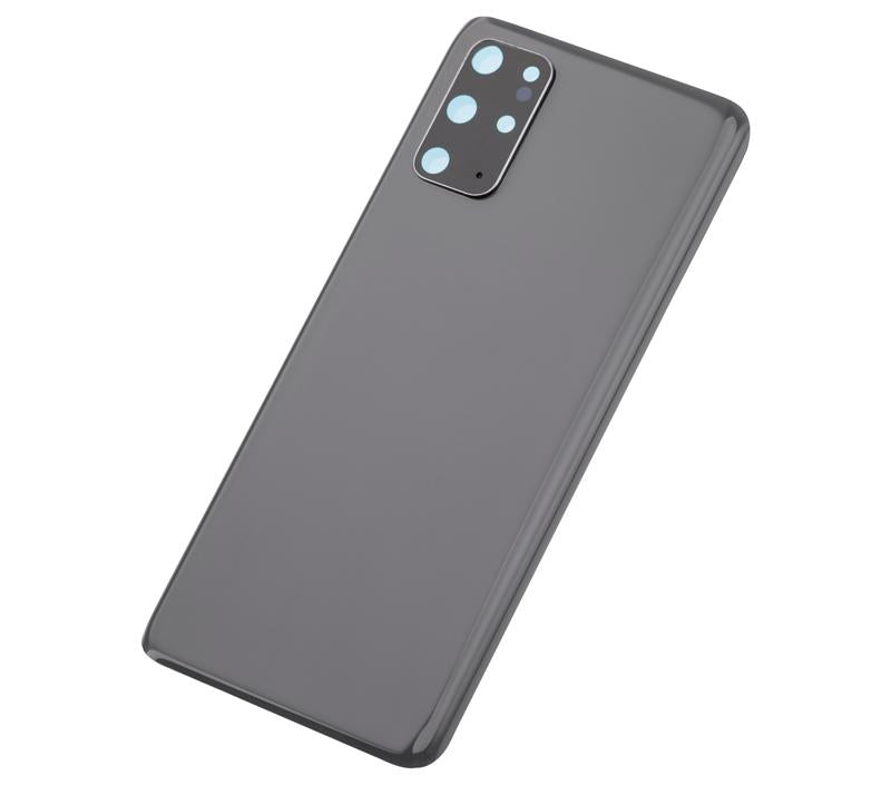 Tapa trasera con lente de camara para Samsung Galaxy S20 Plus original (Cosmic Gray)