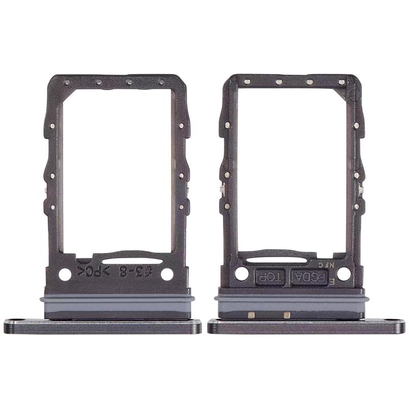 Bandeja de tarjeta SIM para Samsung Galaxy Z Flip 6 (F741) (Negro) en Guatemala, ideal para reparaciones de Samsung Galaxy y componentes de celulares.