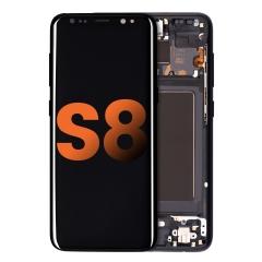 Reparación de pantalla OLED con marco para Samsung Galaxy S8 en Guatemala.