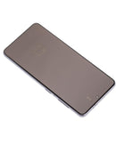 Reemplaza la pantalla OLED con marco de tu Samsung Galaxy S21 5G en Guatemala con esta pieza usada en color Phantom Gray.