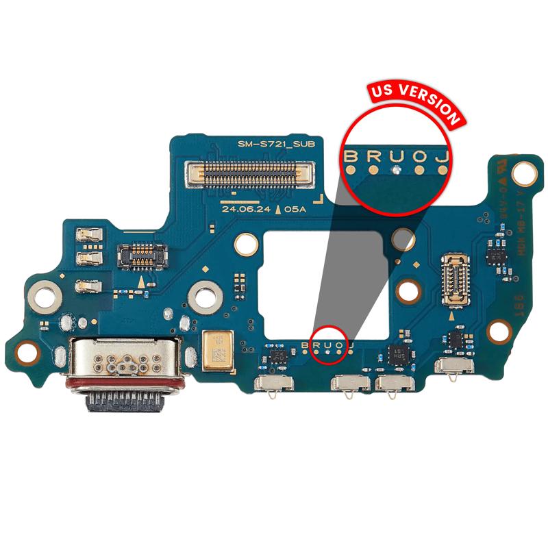 Reparación de puerto de carga para Samsung Galaxy S24 FE 5G en Guatemala, garantizado y con servicio de backorder disponible.