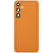 Tapa trasera de vidrio con lente de camara para Samsung Galaxy S23 FE 5G (Naranja)