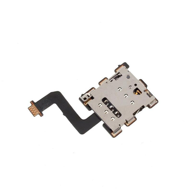 Reparación de lector de tarjeta SIM con cable flex compatible para HTC M10 en Guatemala.