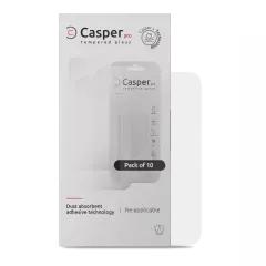 Protector de pantalla de cristal templado Casper Pro para iPhone 16 Pro, paquete de 10 unidades, en Guatemala. 