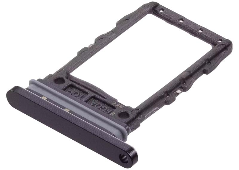 Bandeja de tarjeta SIM para Samsung Galaxy Z Flip 6 (F741) (Negro) en Guatemala, ideal para reparaciones de Samsung Galaxy y componentes de celulares.