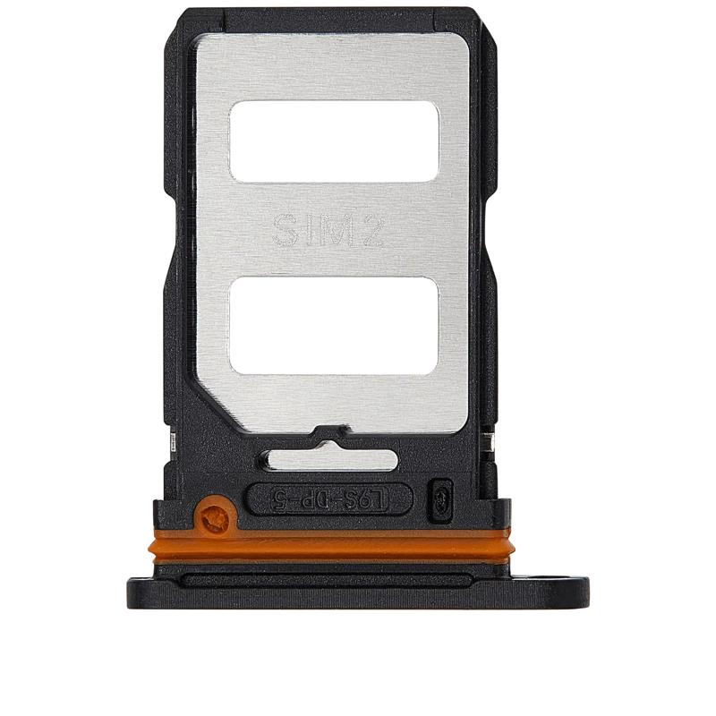 Bandeja de tarjeta SIM compatible para Xiaomi 13 Lite (Negro)